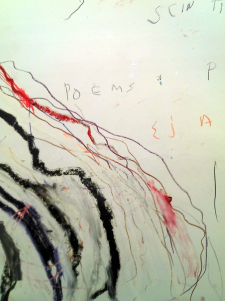 Moira Cue photo of Cy Twombly's Silex Scintillans, Art Basel 2012 width=